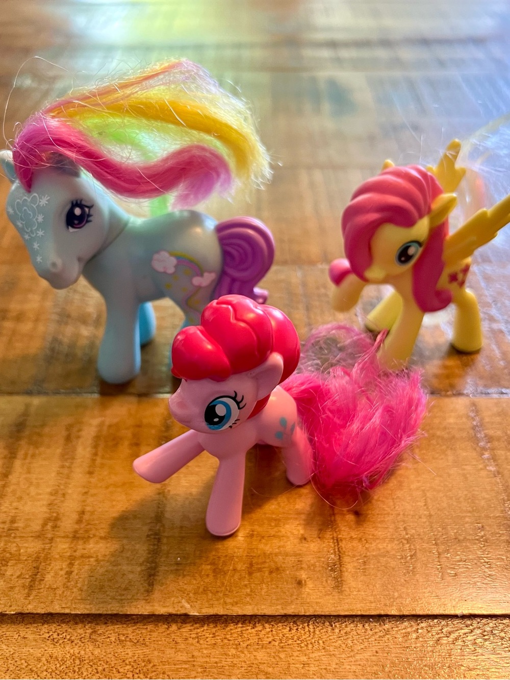 My Little Pony Rainbow Dash 2008 Fluttershy 2018 Pinkie Pie McDonald’s Figure